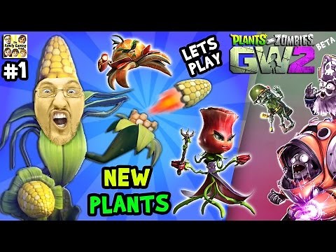Lets Play Plants vs. Zombies Garden Warfare 2 #1: NEW PLANTS SHOWCASE! (FGTEEV PVZ GW2 Beta)