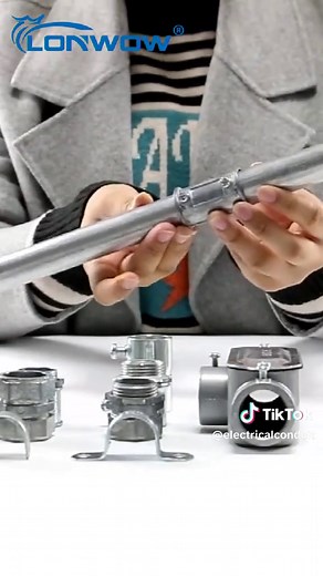 How to connect and install EMT galvanized conduit#conduit #election