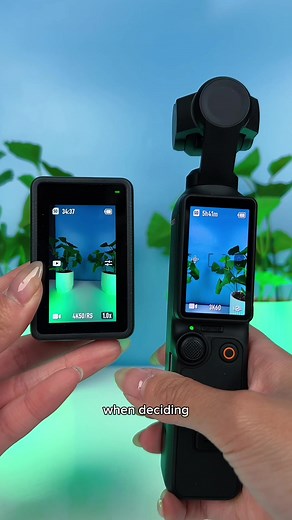 DJI Handheld Camera Comparison: Pocket 3 vs Action 4