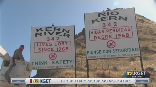 Kern River Sign Update