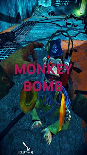 Monkey Bomb Slo Mo | COD Zombies #shorts #cod #zombies