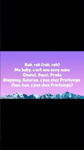 Aya Nakamura & La Rvfleuze - Sexy Nana (Lyrics/Paroles)