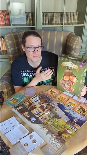 Sherlocks Spürnasen in der thematischen Library des Prag Hotels gespielt #Mirakulus #iello