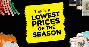 How low can our prices go? You’re about to find out during Lowest Prices of the Season, now thru 9/22! 🤑 | Michaels Stores
