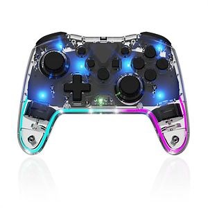 [Hot Item] Transparent Gamepad Joystick Wireless Controller for Nintendo Switch PRO Controller