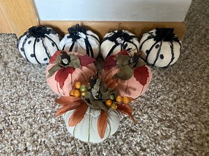Small Handmade Pumpkins