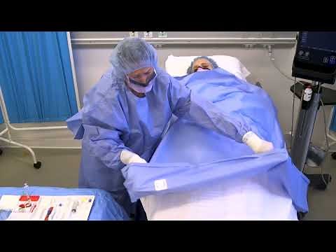 Arrow® PICC and Midline One-Piece Drape Video