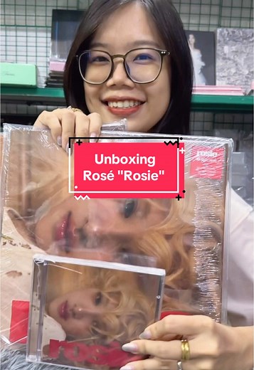 Unboxing Album Mới Nhất Của Rosé - Rosie