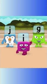 Alphablocks Fun Run | Learn Phonics and Letter Sounds #shorts