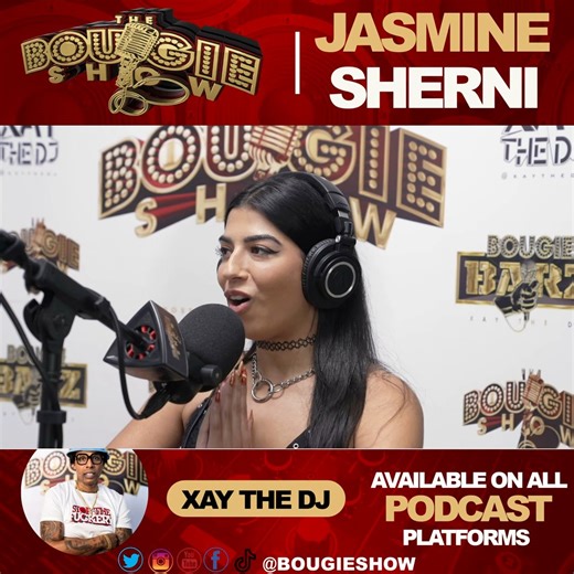 I Can't Perform With Dredd🤷‍♂️ So Stop Asking Me❗️He's Too BIG 🍆 And It Won't Fit🤣😂 Jasmine Sherni Interview Out Now🎥🔥🔥 #JasmineSherni #thebougieshow #xaythedj #Dredd #BBC | The Bougie SHOW
