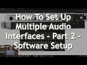 How To Set up Multiple Audio Interfaces via ADAT - Part 2 - Software Setup