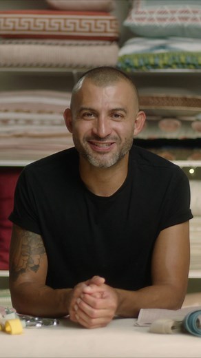 A simple trim can take blah furniture to a whole new level. Check out these pro tips from Samuel & Sons creative director Milton DePaul! | House Beautiful