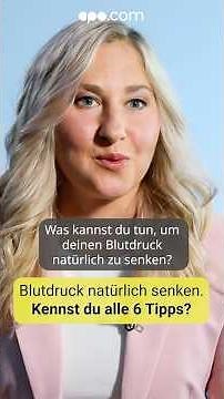 Bluthochdruck natürlich senken – 6 einfache Alltagstipps
