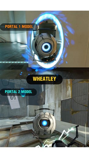 Comparing Character Models in Portal #portal2