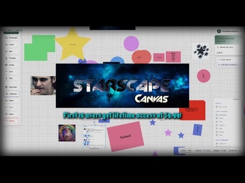 🌌 Starscape Canvas 🎨