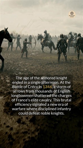 The age of the armored knight ended in a single afternoon. #history #medieval #historyfacts #worldhistory | Mystery Feed