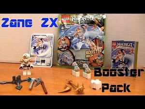 LEGO 9554 Zane ZX Poly Bag Booster Pack LEGO Ninjago Review - BrickQueen