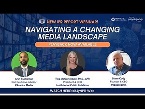 IPR Webinar | Navigating a Changing Media Landscape