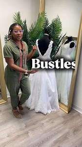 Bustle talk made simple! ✨Did you know there are two main types of wedding dress bustles: American & French? 👰🏽‍♀️💍 Knowing the difference will make your fittings so much easier! Save this post so you’re ready when your seamstress asks, “Which bustle do you want?” 😉 📌 Follow us for more bridal tips & alterations made easy. | Properwear
