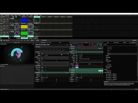 Resolume Arena 6 - Part 4 - Full mapping of a video wall