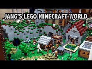 JANGBRiCKS Custom LEGO Minecraft World