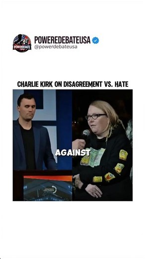 "Why I Don't Hate Anyone (And Why It Matters) #debate #charliekirk