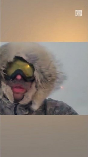 Blizzard with 100 km/h winds shuts down Nunavut's Kivalliq region #shorts #blizzard #nunavut