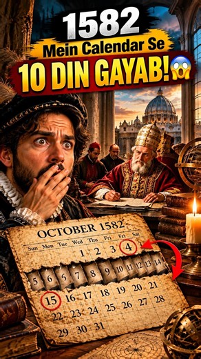 Why Did 10 Days Disappear From the Calendar in 1582? 😱