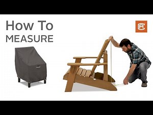 How to Measure: Chairs