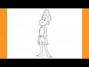 How to Draw ALBERTO SCORFANO | Disney • Pixar LUCA