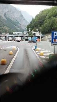 Driving a Truck Through the Famous Fréjus Tunnel 🇫🇷🇮🇹