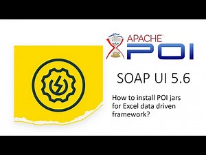 How to install apache poi jars in soapui 5.6?