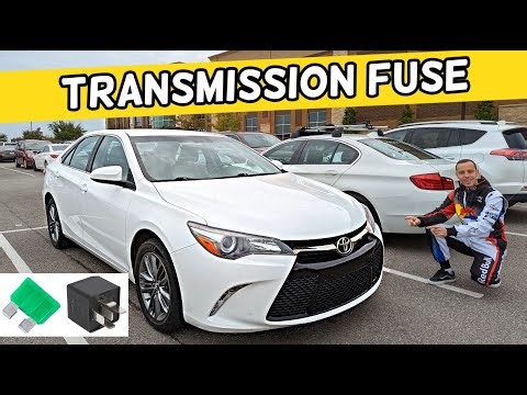 TOYOTA CAMRY TRANSMISSION FUSE LOCATION, TRANSMISSION DOES NOT SHIFT FUSE 2015 2016 2017