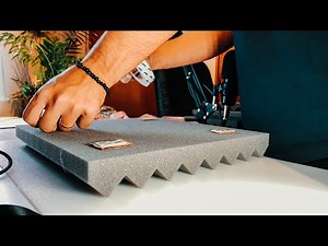 Espuma acústica Fácil e Rápido, SEM estragar parede!