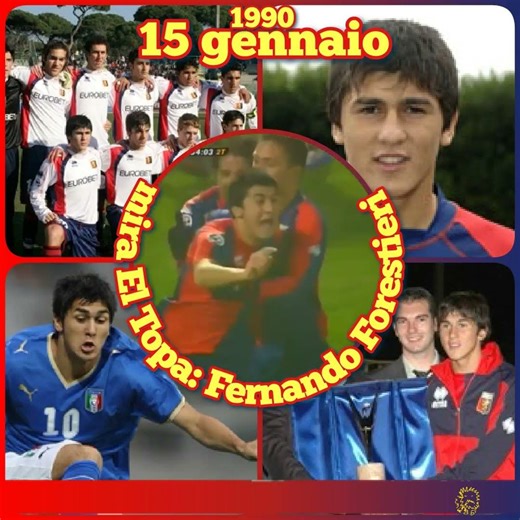 15 gennaio 1990 mira El Topa: Fernando Forestieri