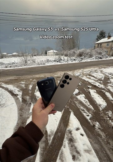 Samsung Galaxy S3 vs S25 Ultra Video Zoom Comparison