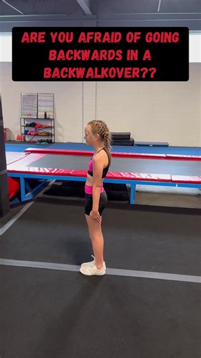 If you’re struggling with going backward in a back walkover, consistently working on your handstand and kicking up to a handstand can be helpful. It may not completely resolve the issue, but it will contribute to improvement in the long run. For Grace, who faced a similar challenge, we focused on achieving a tight and fast handstand throughout the body. I want to emphasize that working on your handstand may not be a one-size-fits-all solution for overcoming the fear of going backward, but identi