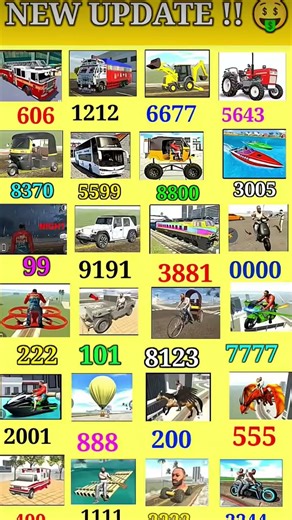 Real code 💥 Indian bike driving 3d all new cheat code update + plugin cheat code #gaming