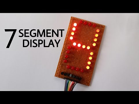 How to make Seven Segment Display at home