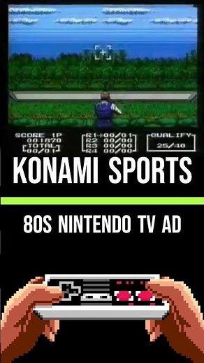 KONAMI SPORTS 80s NINTENDO TV AD #retrogaming #nes #nintendo #oldtvcommercials #retro #gaming #sega