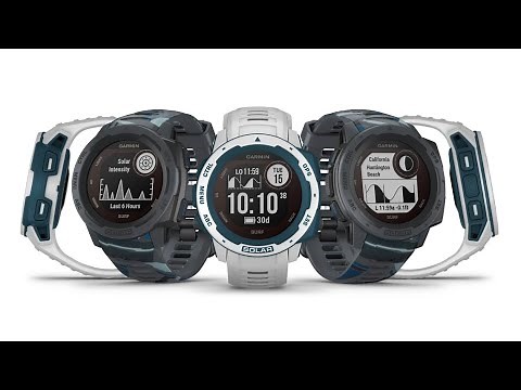 Garmin Instinct Solar Surf | The Smartwatch Made for Surfers