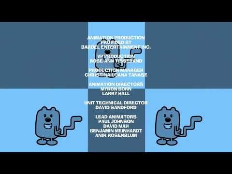 Nickelodeon/Disney/Gachaney/Jones' Wow! Wow! Wubbzy! (2006 Continuation) UK Credits (CBEEBIES PRINT)