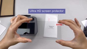 3 Pack HD Tempered Glass Screen Protector for DJI RC/RC 2 Controller,Matte Anti-Glare Film for Mini 5/4/3 Pro,Mavic 3,Air 3/3S Remote Control Accessories