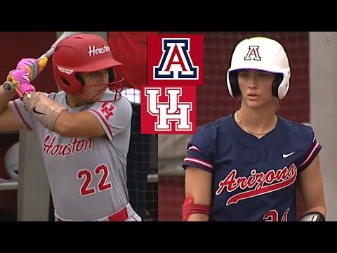 #13 Arizona vs Houston Women's College Softball Highlights Full Game 2025
