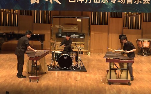 【打击乐重奏】高燃预警！！！《Catching Shadows》-Ivan Trevino 郑依洋、李善宇、潘攀演奏