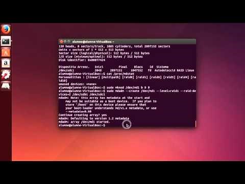 Instalación y configuración de un Raid1 en Ubuntu