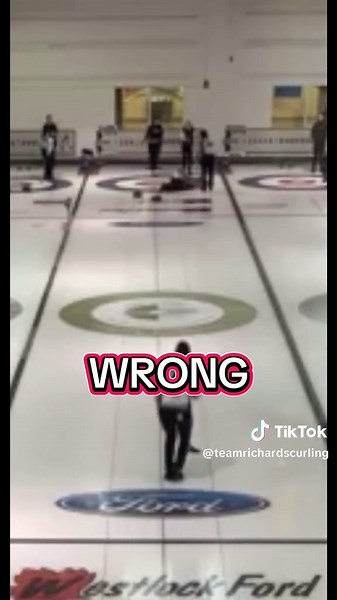 Curling Rule #1: the ice will ALWAYS humble you.😞 If falling were a sport… Soph would take the GOLD🥇🤪 #comedy #fyp #studentathlete #funny #curling #curlers #falling #whoops