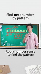 Apply number sense to find the pattern #education #thinking #math #maths #mathematics #pattern | Test And Tutor