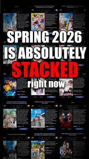 EVERY Anime Worth Watching In Spring 2026 #anime #manga #tierlist