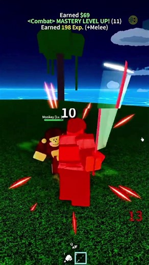 I Defeated 6 Monkeys in Blox Fruits 🐵
